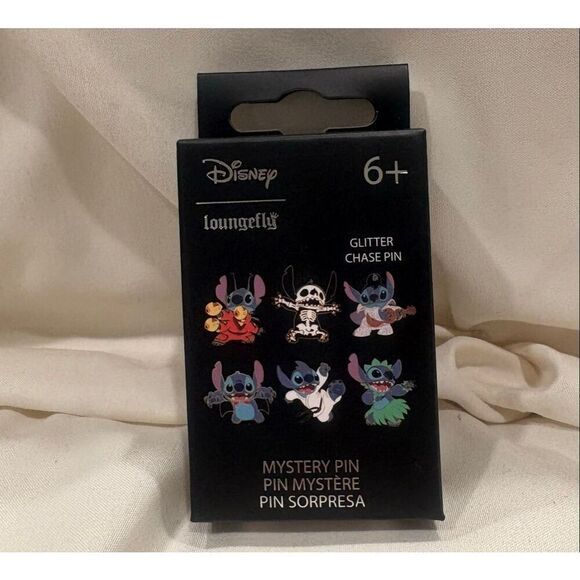 Loungefly Disney Lilo & Stitch Stitch Alien Mystery Enamel Pin NWT 💐 - Picture 5 of 6